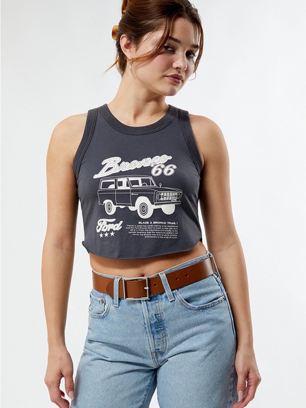 Ford Bronco ‘66 graphic cropped tank